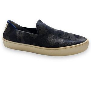 Rothy's The Sneaker Gray Camo Slip On Shoes Size 9